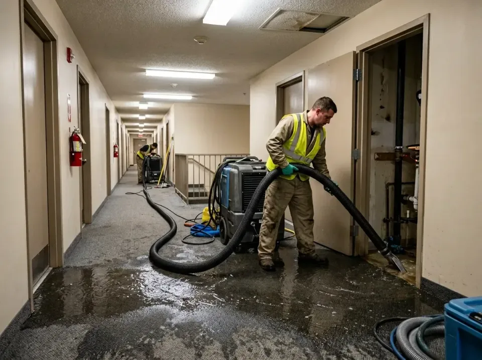 multi-unit-apartment-hallway-f-005 — frequently asked questions, Emergency Burst Pipe Water Extraction & Removal in Show Low…